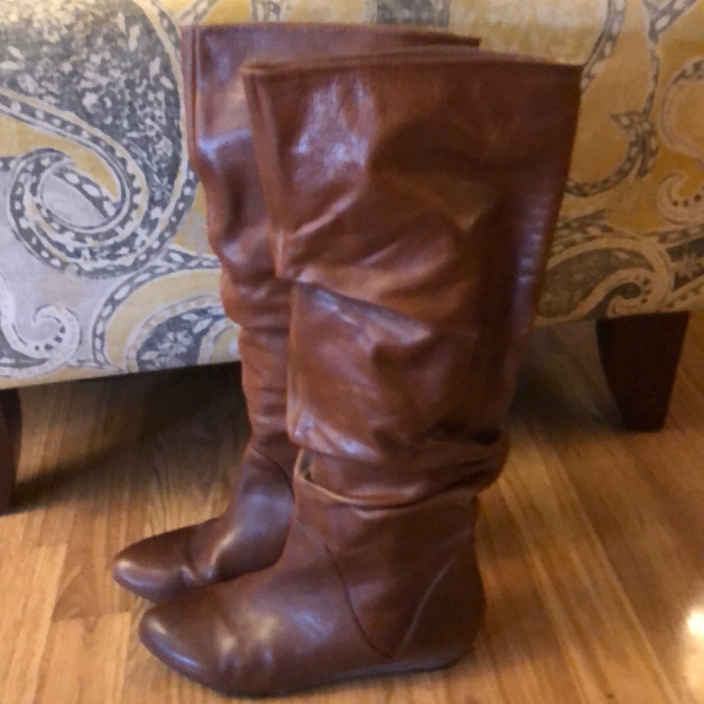 Boots Caramel / flat